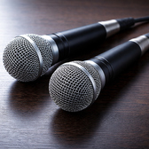 司会や挨拶に使えるマイク貸出しOK。貸切宴会やパーティーも安心して楽しめます。