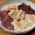 料理メニュー写真&nbsp;ホルモン盛合わせ（５種類２切れずつ）