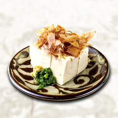 島豆腐の冷ヤッコ