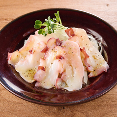 タコのカルパッチョ