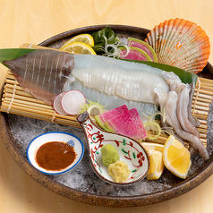 船凍イカの姿造り