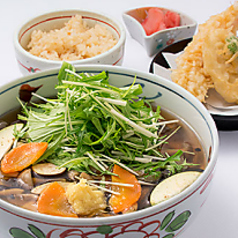 野菜あんかけうどん