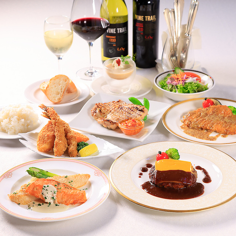 【横浜駅5分】シェフ自慢の洋食ランチをご堪能ください。ちょっと優雅に、ご褒美に