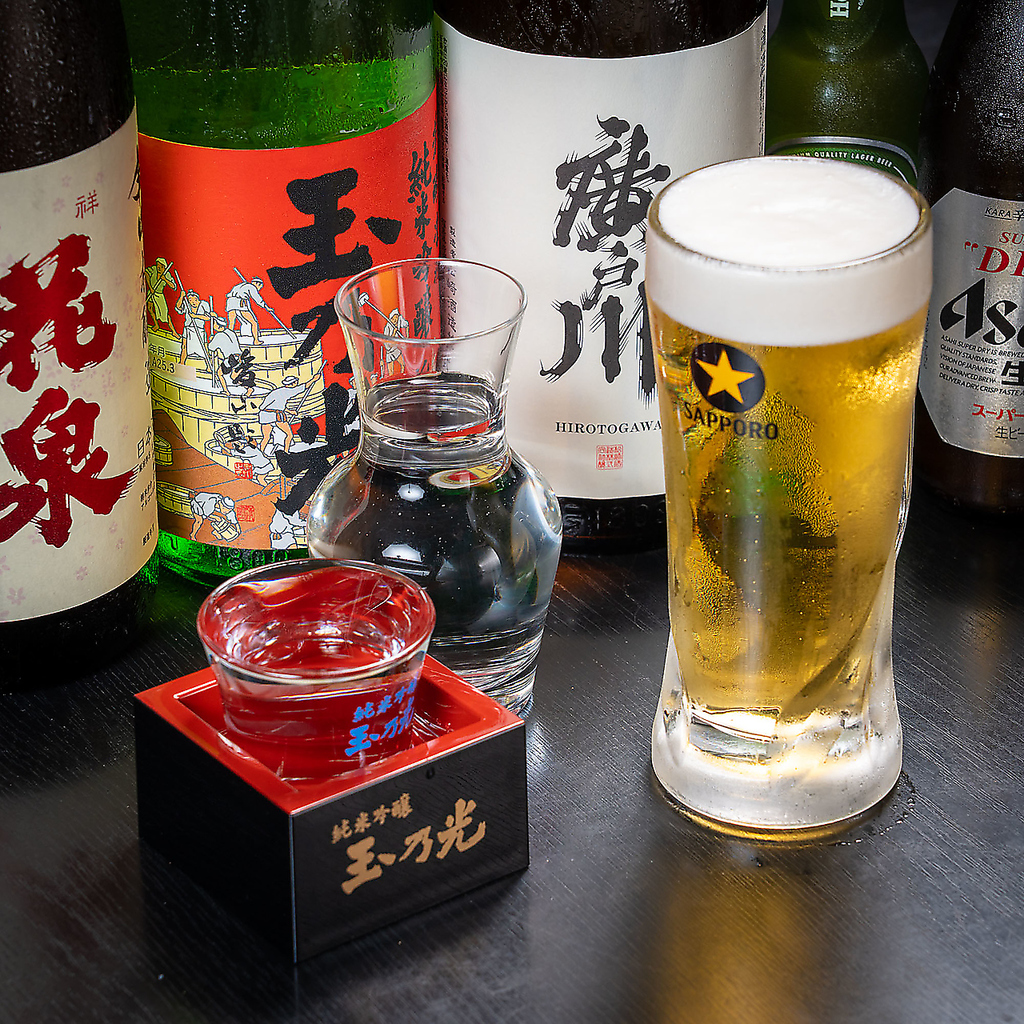 飲み放題付きコースでお得に楽しもう！