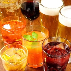 料理と楽しむ豊富なドリンク
