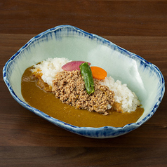 水炊き出汁そぼろカレー