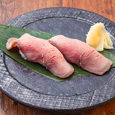 霧島豚ローストの握り寿司　一貫