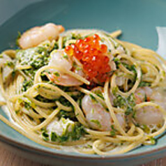 エビと帆立の海苔クリームパスタ　regular／large