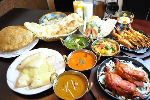 大阪狭山で本格インド料理を堪能！宴会など大人数のご利用もお待ちしています♪