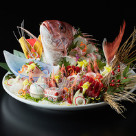 旬な食材を使用した、少し贅沢な逸品の数々