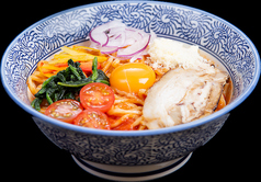 トマトまぜそば・ピリ辛トマトまぜそば