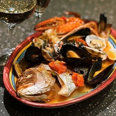 真鯛と魚介の漁師風アクアパッツァ