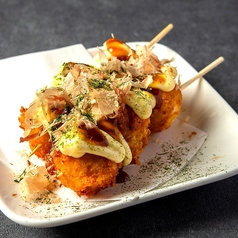 うずら串~たこ焼き風~