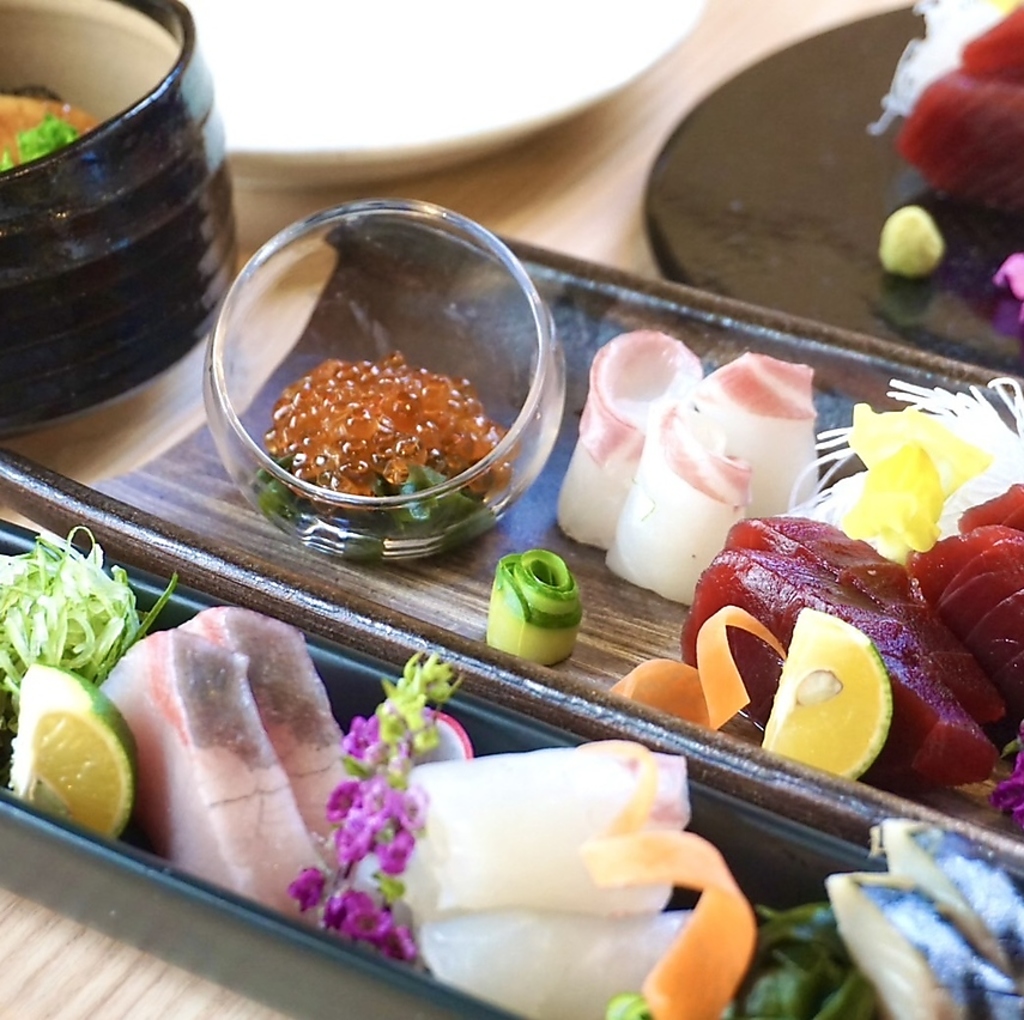 新鮮なお刺身各種