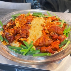 国産鶏のチーズタッカルビ