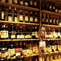 ワインのラインナップが豊富