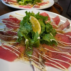 マグロのカルパッチョ