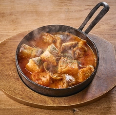 白身魚のアクアパッツァロッソ