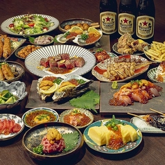 焼鳥と海鮮食べ放題　個室居酒屋　大黒　岐阜駅玉宮店のコース写真