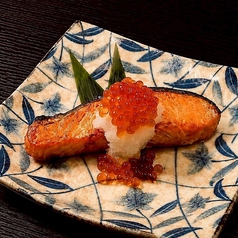 親子盛り銀鮭焼き
