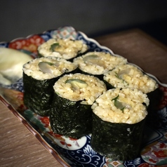 昆布締め真鯛の海苔巻き