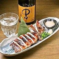 いか焼き肝マヨソース
