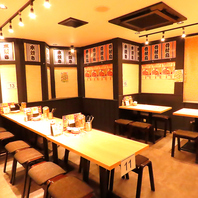 個室をご用意しています！女子会にも最適です！