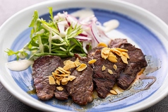 牛赤身肉の照焼ステーキ