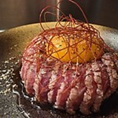 ユッケ風コールドステーキ(たれ)
