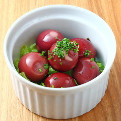 うずらの赤ワイン煮込み