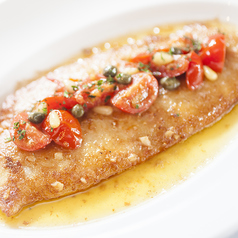 カタルーニャ風 舌平目のムニエル