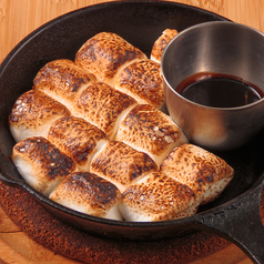 マシュマロチョコフォンデュ