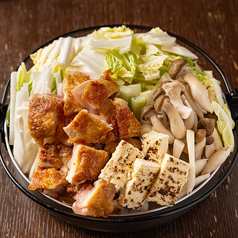 塩ポンズで食べる 鶏すき焼き