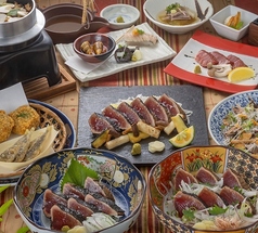 藁焼き鰹たたき明神丸 松山二番町店のコース写真