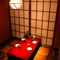 3名様～4名様までの掘りごたつ個室は予約必須です！