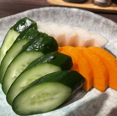 お新香盛り合わせ