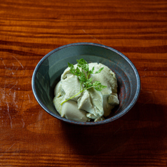 明日葉の杏仁豆腐