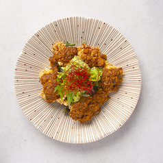 無水キーマカレーのタンドリーチキン