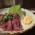 料理メニュー写真&nbsp;馬刺し
