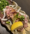 料理メニュー写真&nbsp;地鶏のたたき