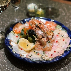 季節の鮮魚のカルパッチョプレート（2人前～）