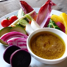 いろいろ野菜のバーニャカウダー 