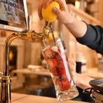 厚切り果実がごろごろ♪食べるフルーツサワー！いちご・マンゴー・キウイの3種類をご用意してます◎