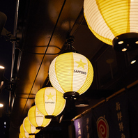 ゆったり座れるテーブル席をご用意