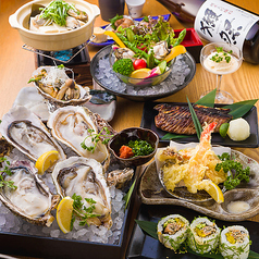 日本酒海鮮 牡蠣かき屋 赤羽本店のコース写真