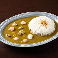 シーフードグリーンカレー