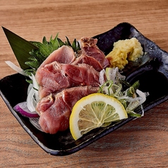 地鶏ももたたき刺し