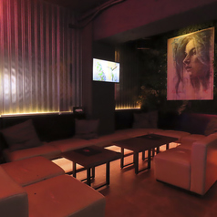 6名様用のソファー席です。