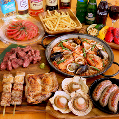 【プレミアム】肉と海鮮BBQプラン