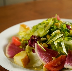 季節野菜のサラダ シチリアレモンドレッシング仕立て